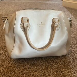 Kate Spade White Satchel Bag